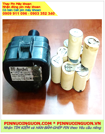 AVDEL (12V-2000mAh), Pin máy khoan AVDEL (12V-2000mAh) _Nhận đóng AVDEL (12V-2000mAh)